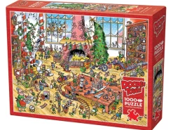 Cobble Hill – Doodletown- Elves at Work 1000 Piece Puzzle