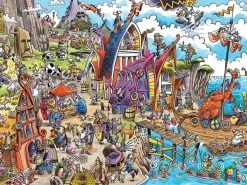 Cobble Hill – Doodletown- Viking Village 1000 Piece Jigsaw Puzzle