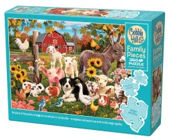 Cobble Hill – Family Farm 350 Piece Family Puzzle