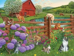 Cobble Hill – Farm Cats 275 XL Piece Puzzle