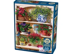 Cobble Hill – Flower Cupboard 500 Piece Puzzle