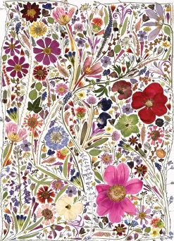 Cobble Hill – Flower Press – Spring 1000 Piece Puzzle
