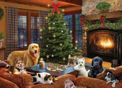 Cobble Hill – Furry Festivities 500 Piece Puzzle