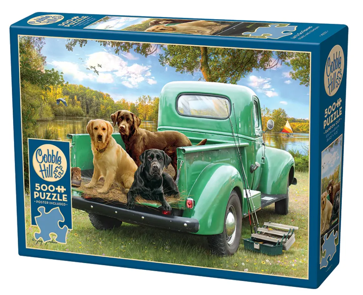 Cobble Hill – Lets Go Fishing 500 Piece Puzzle