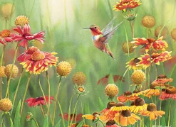 Cobble Hill – Rufous Hummingbird 500 Piece Puzzle