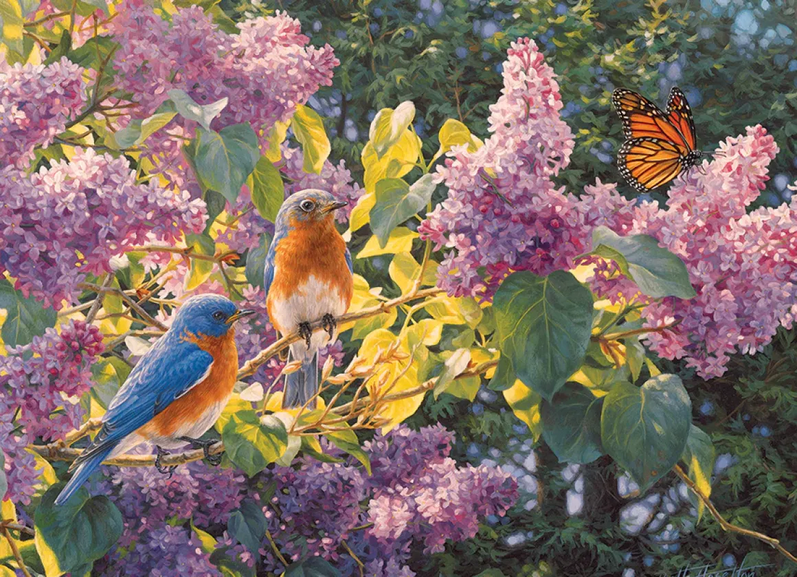 Cobble Hill – Spring Interlude 500 Piece Jigsaw Puzzle