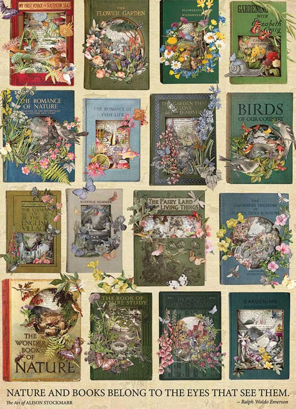 Cobble Hill – The Nature of Books 1000 Piece Puzzle