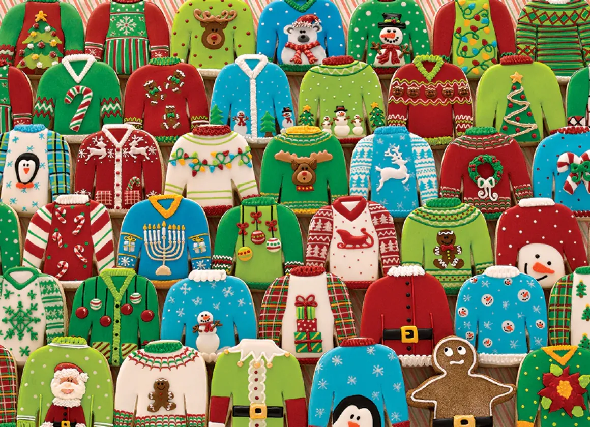 Cobble Hill – Ugly Xmas Sweaters 1000 Piece Puzzle