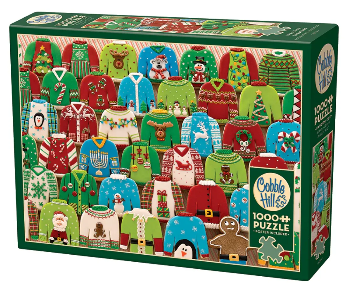 Cobble Hill – Ugly Xmas Sweaters 1000 Piece Puzzle