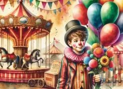 Delfy – Balloon Dreams Circus 1000 Piece Puzzle