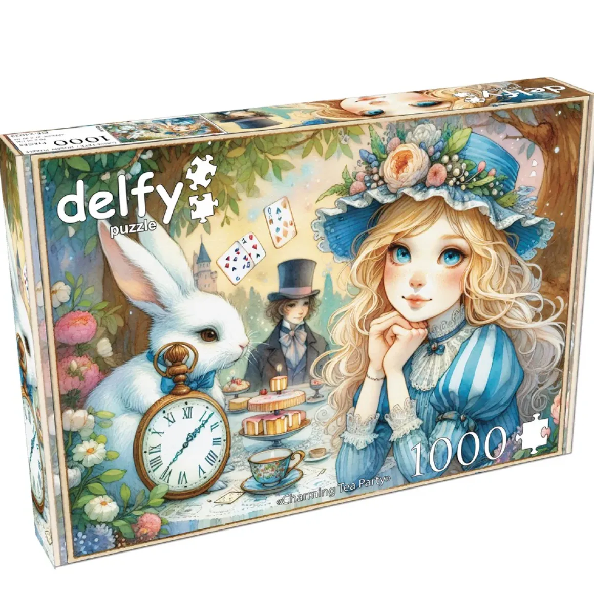 Delfy – Charming Tea Party 1000 Piece Puzzle