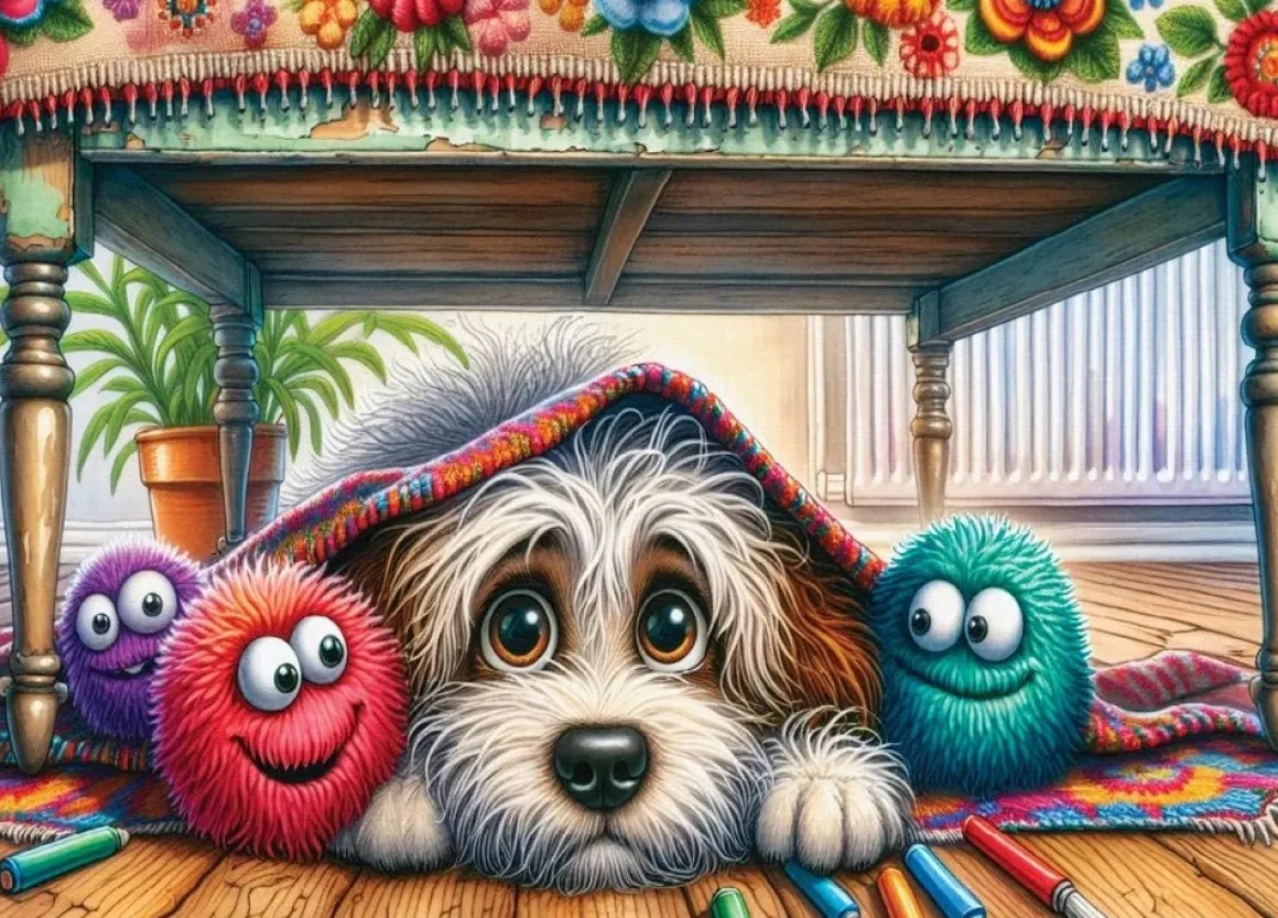Delfy – Courage Under Cover 1000 Piece Puzzle
