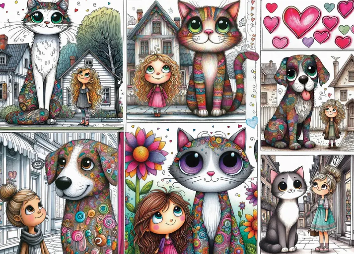 Delfy – Giant Friendships 1000 Piece Puzzle