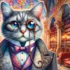 Delfy – Gothic Purrfection 1000 Piece Puzzle