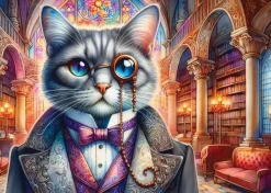 Delfy – Gothic Purrfection 1000 Piece Puzzle