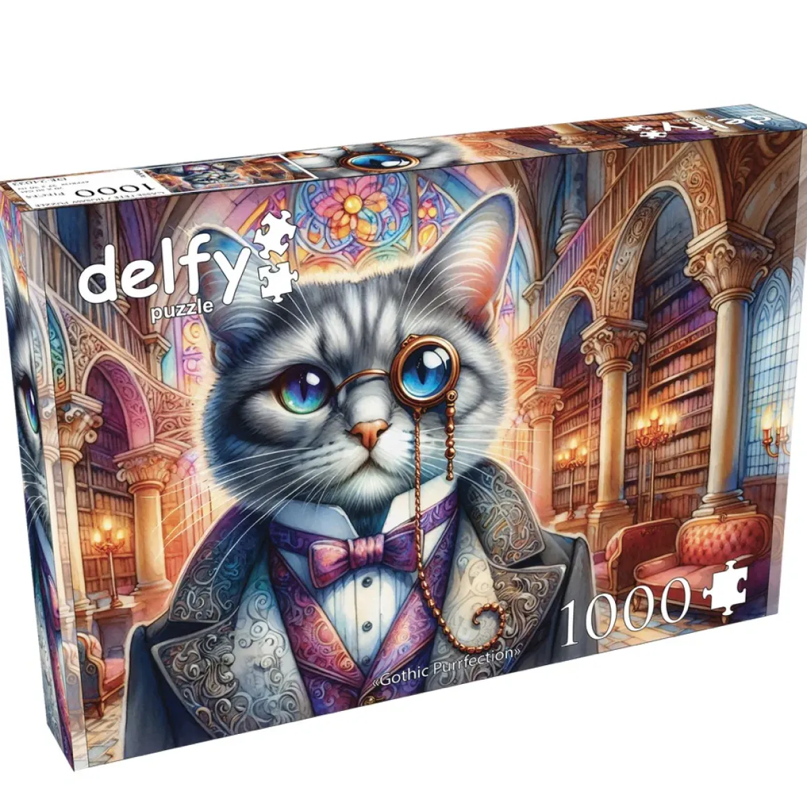 Delfy – Gothic Purrfection 1000 Piece Puzzle