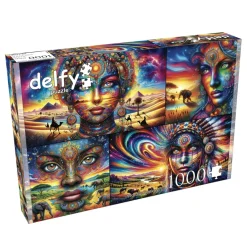 Delfy – Worldly Godesses 1000 Piece Puzzle