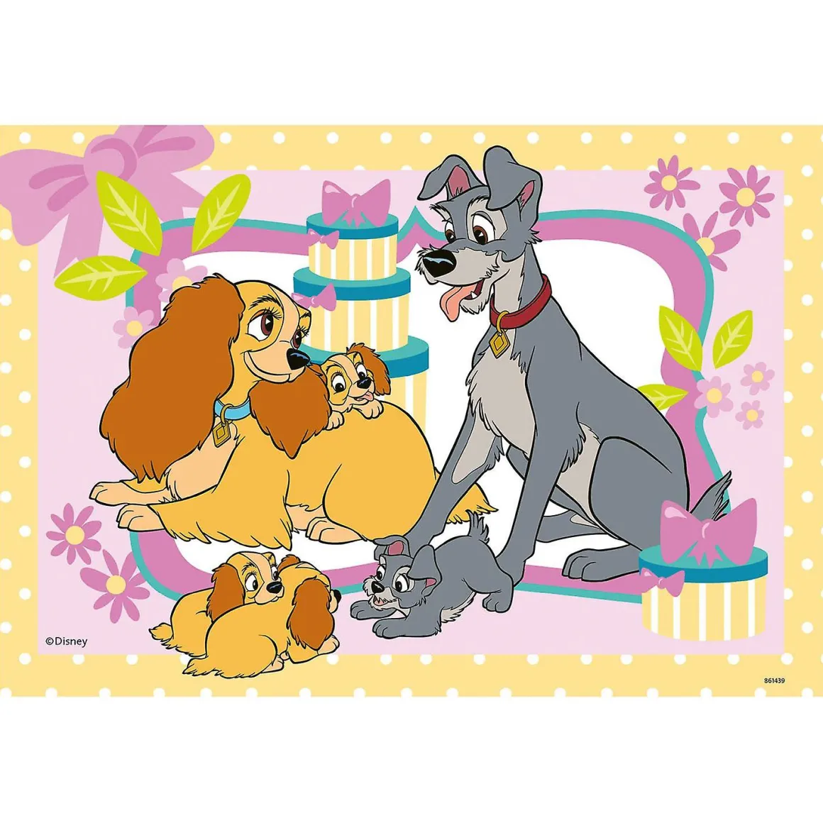DISNEY FAVORITE PUPPIES 2 X 24 PIECE PUZZLE – RAVENSBURGER