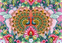 Educa – Bengal Peacocks 1500 Piece Puzzle