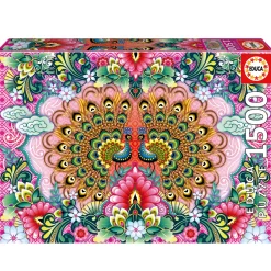 Educa – Bengal Peacocks 1500 Piece Puzzle