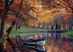 Educa – Boat on the Lake 2000 Piece Puzzle
