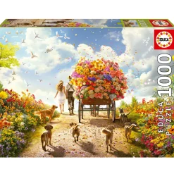 Educa – Carrying Flowers 1000 Piece Puzzle