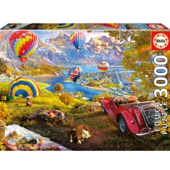 Educa – Hot Air Balloon Valley 3000 Piece Puzzle