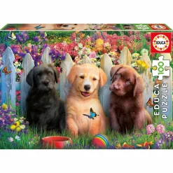 Educa – Posing Puppies 100 Piece Puzzle