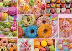 Educa – Sweet Party Collage 500 Piece Puzzle