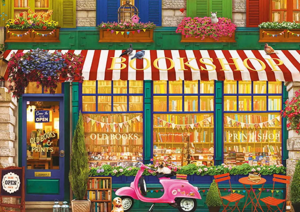 Educa – Vintage Bookshop 4000 Piece Jigsaw Puzzle