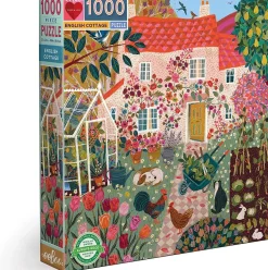 eeBoo – English Cottage 1000 Piece Puzzle