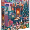 eeBoo – English Cottage Christmas 1000 Piece Puzzle