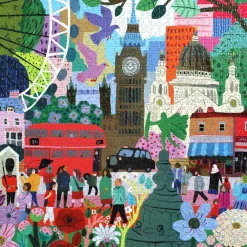 eeBoo – London Life 1000 Piece Jigsaw Puzzle