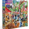 eeBoo – London Market 1000 Piece Puzzle