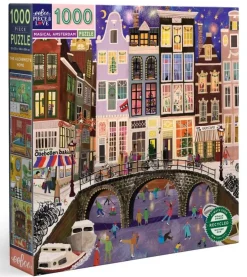 eeBoo – Magical Amsterdam 1000 Piece Jigsaw Puzzle