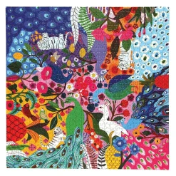 eeBoo – Peacock Garden 1000 Piece Jigsaw Puzzle