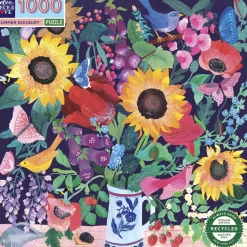 eeBoo – Summer Bouquet 1000 Piece Puzzle