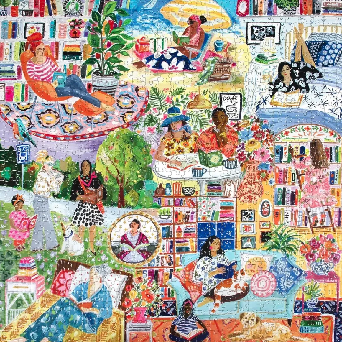 eeBoo – Women Reading 1000 Piece Puzzle