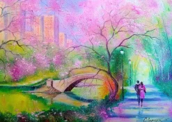 Enjoy –  A Walk in a City Park 1000 Piece Puzzle