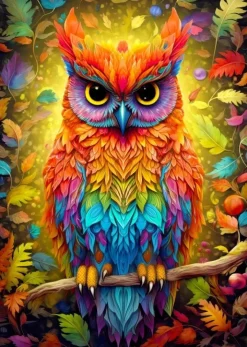 Enjoy – Autumnal Owl 1000 Piece Puzzle