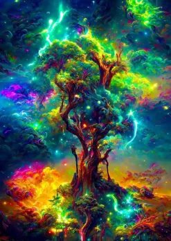 Enjoy – Cosmic Tree of Life 1000 Piece Puzzle