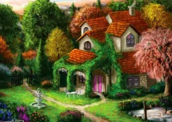 Enjoy –  Cottage in the Forrest 1000 Piece Jigsaw Puzzle