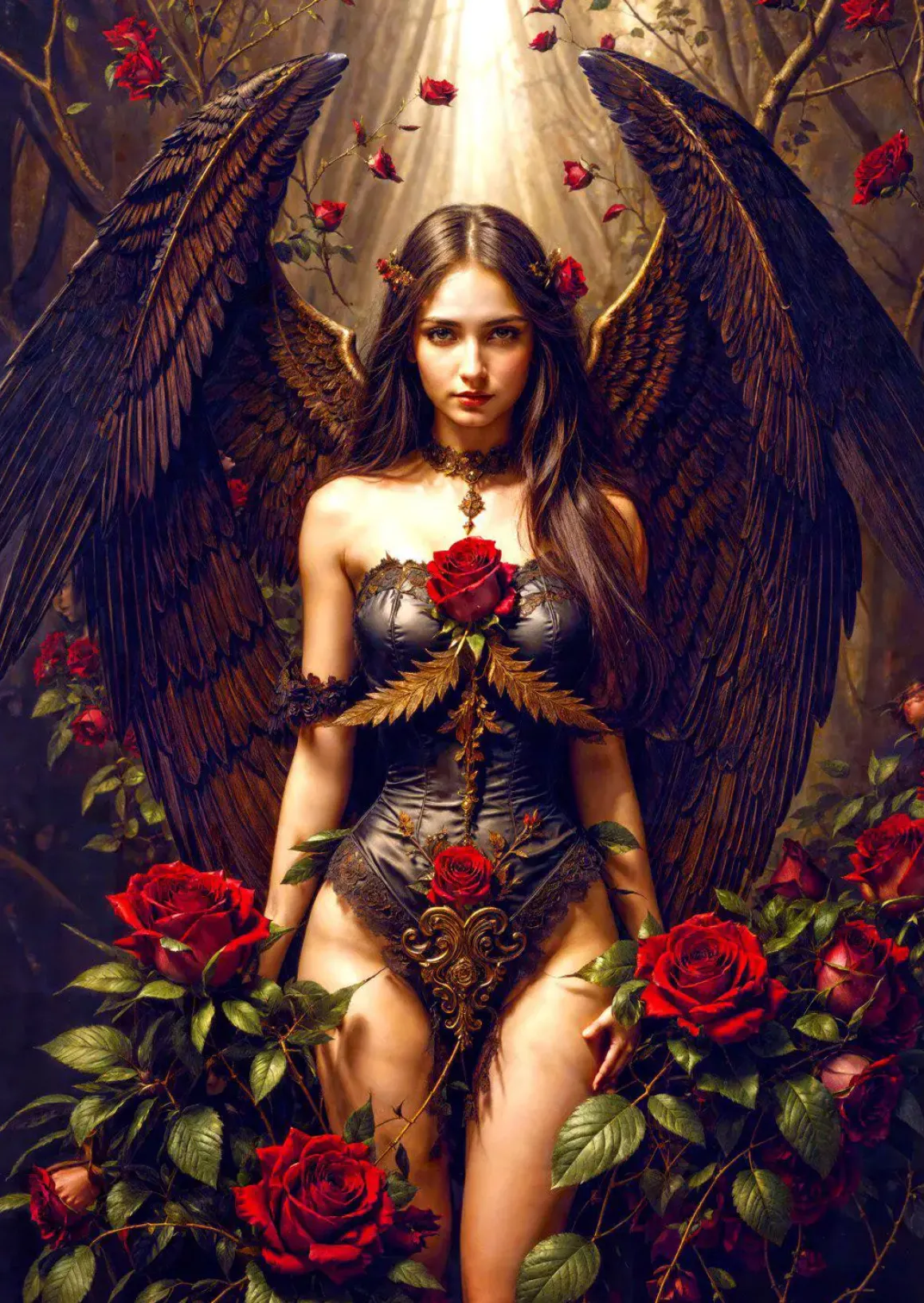 Enjoy – Dark Angel 1000 Piece Puzzle