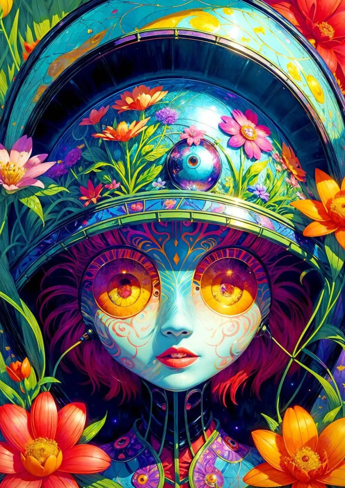 Enjoy – Floral Warrior 1000 Piece Puzzle