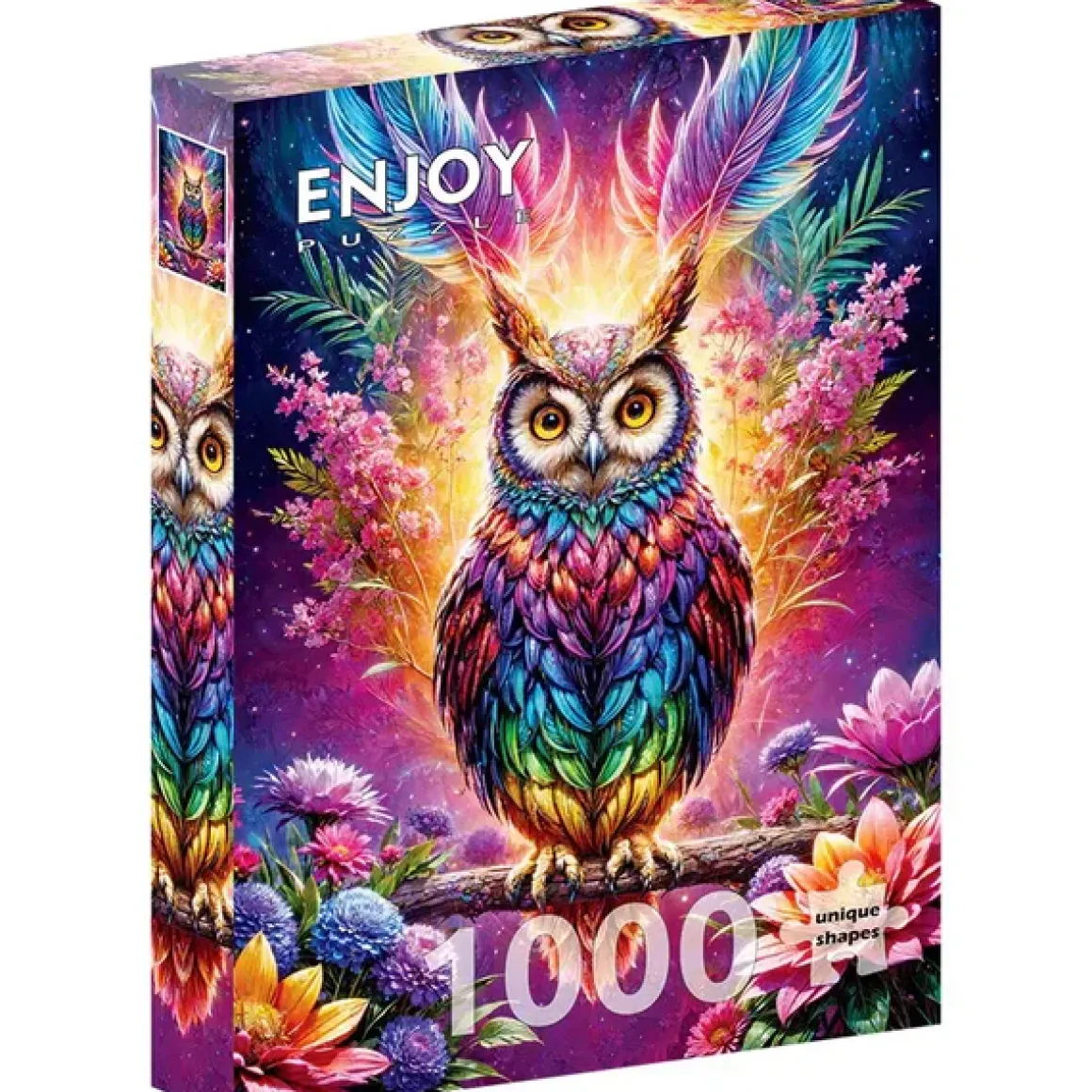 Enjoy – Neon Owl 1000 Piece Puzzle