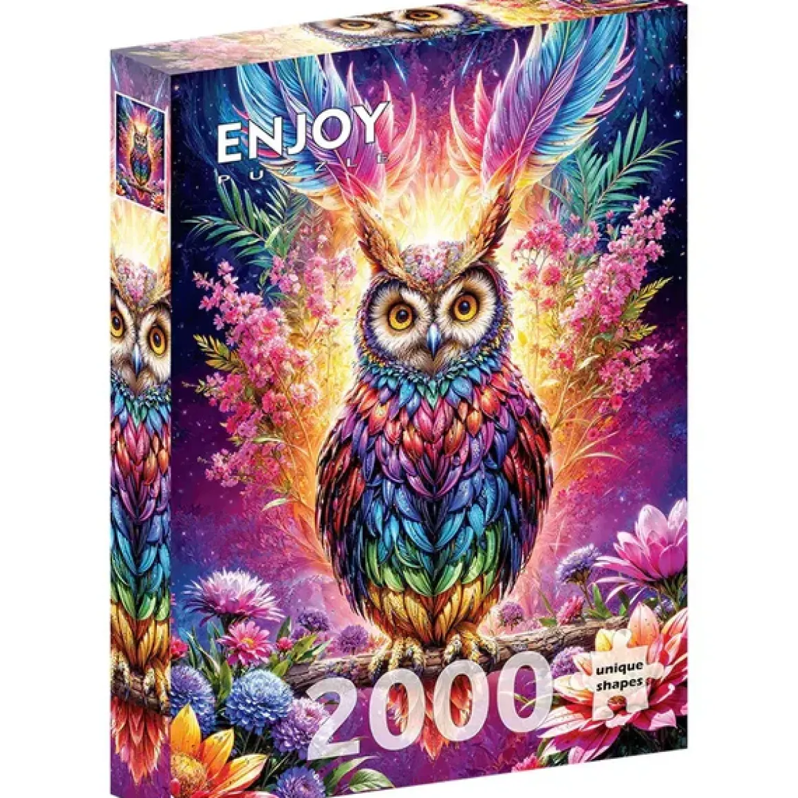Enjoy – Neon Owl 2000 Piece Puzzle