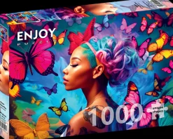 Enjoy – Queen of Butterflies 1000 Piece Puzzle