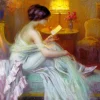 Enjoy –  Reading at Lamp Light 1000 Piece Jigsaw Puzzle
