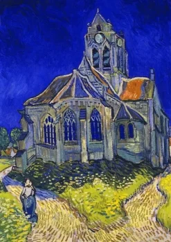 Enjoy – Vincent Van Gogh, The Church in Auverssur-Oise 1000 Piece Puzzle