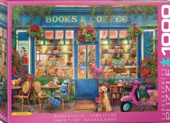 Eurographics – Books & Coffee 1000 Piece Puzzle